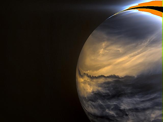Venus at Night in Infrared from Akatsuki
