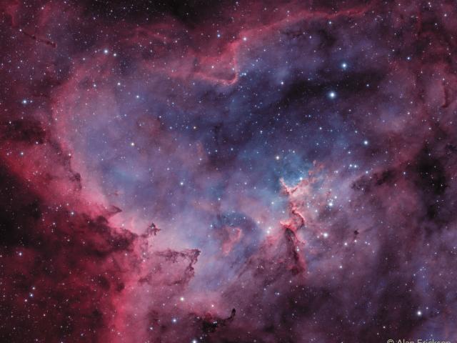 In the Heart of the Heart Nebula