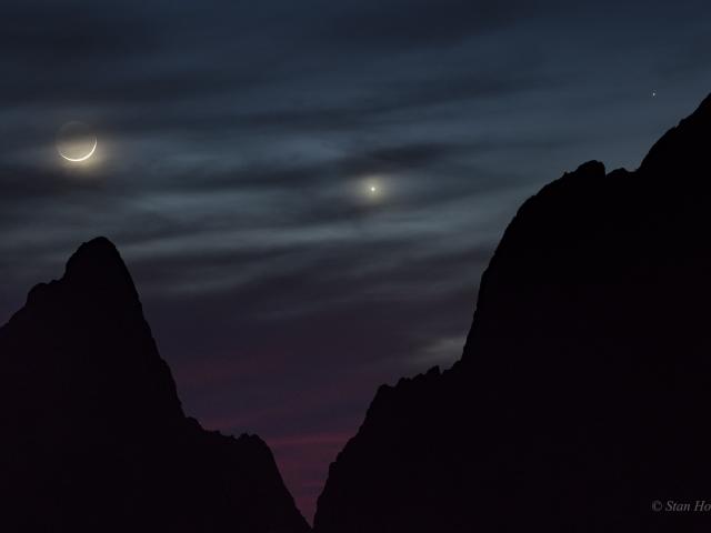 Twilight in a Western Sky
