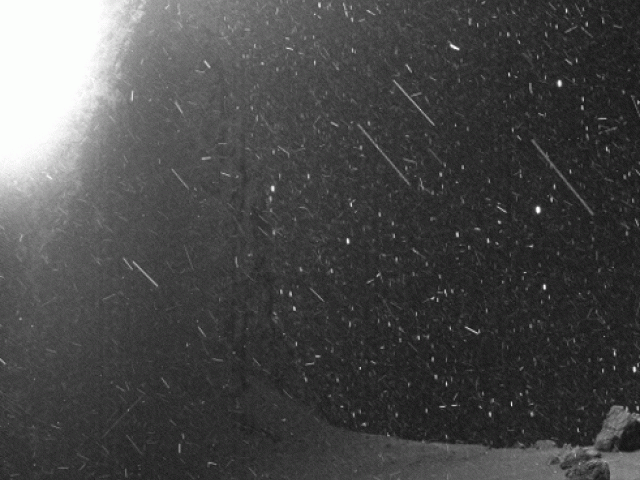 The Snows of Churyumov Gerasimenko