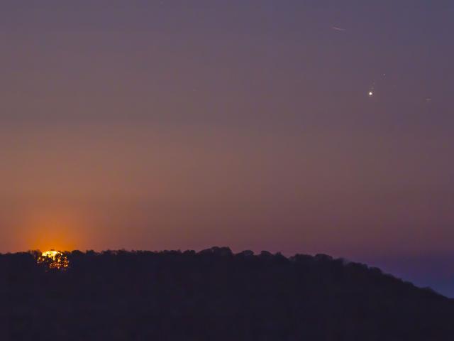 Opposite the Setting Sun