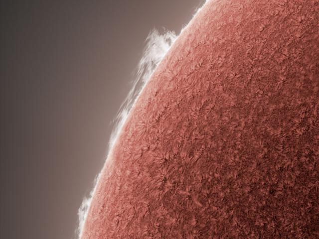 Active Prominences on a Quiet Sun