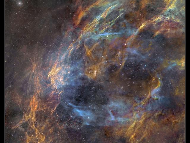 Cygnus Shell Supernova Remnant W63