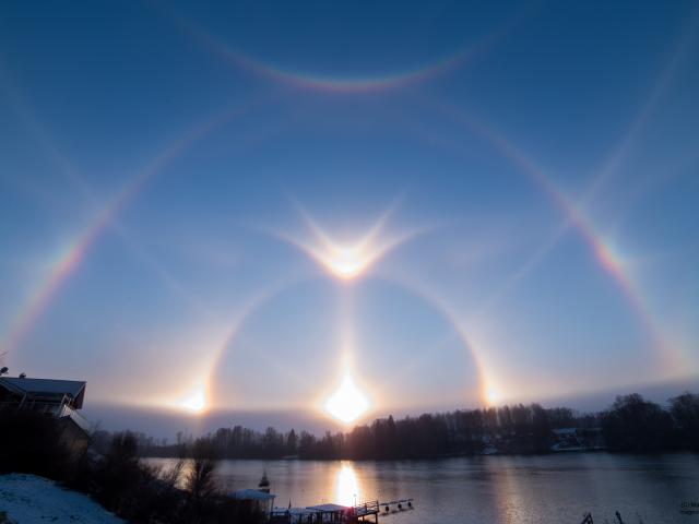 Extraordinary Solar Halos