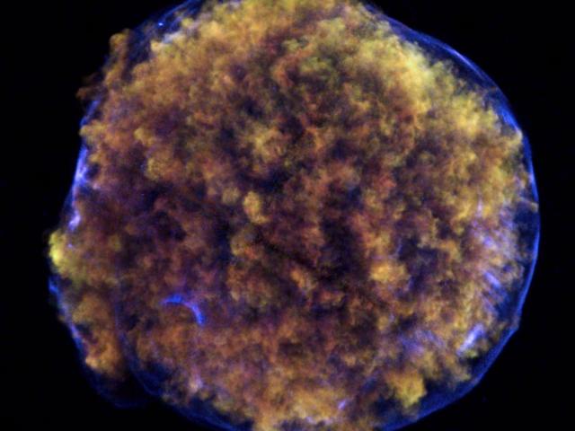 Tycho Supernova Remnant in X-ray
