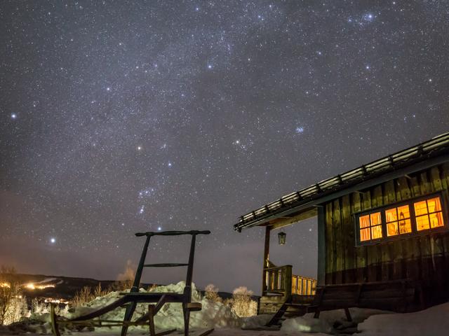 Cabin Under the Stars