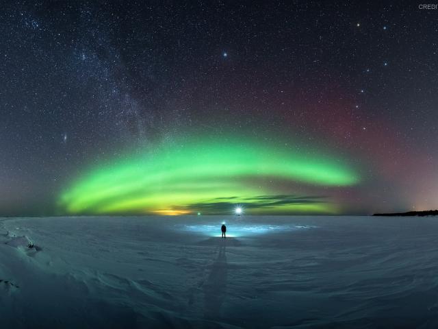 A Symphony in Northern Winter Skies