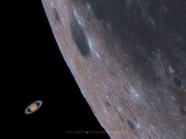 Moon Occults Saturn