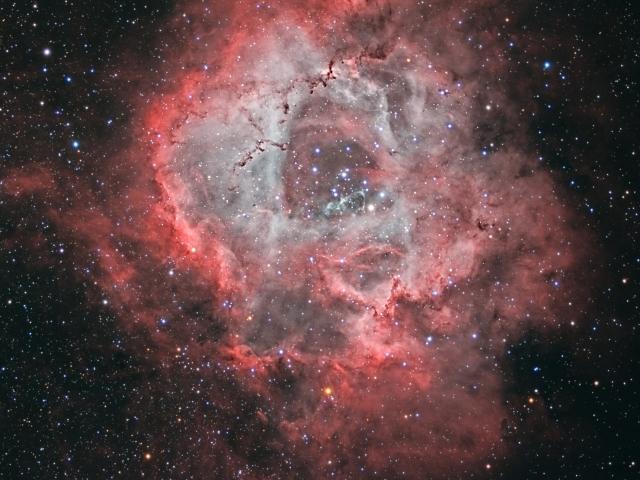 A Cosmic Rose: The Rosette Nebula in Monoceros