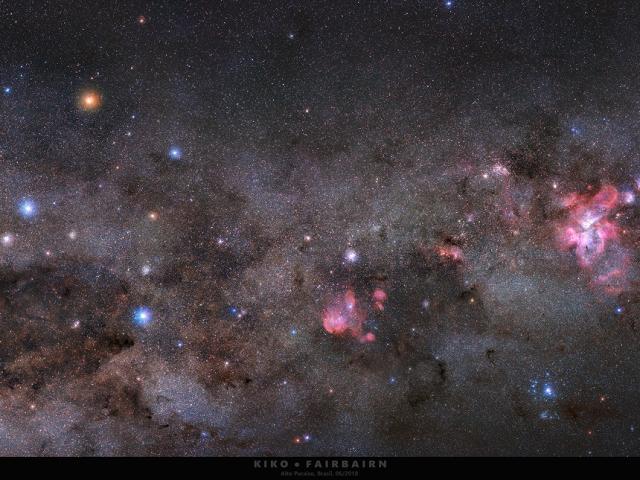 Southern Cross to Eta Carinae