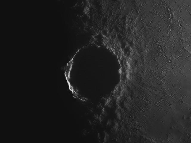 Sunrise at Copernicus Crater