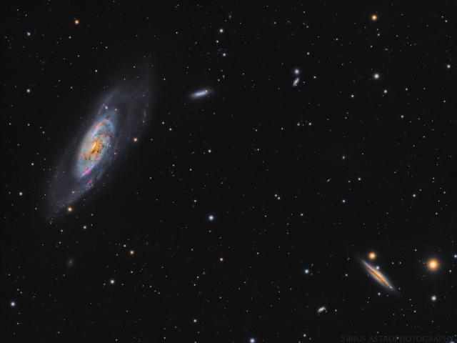 A View Toward M106