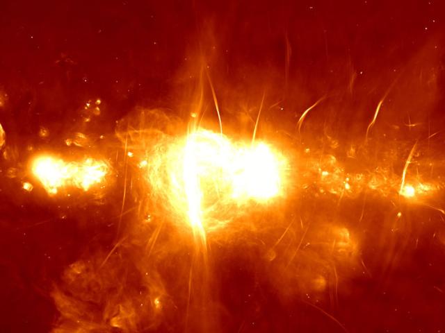 The Galactic Center in Radio from MeerKAT