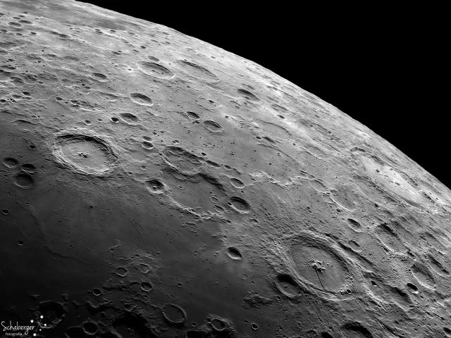 Lunar Craters Langrenus and Petavius