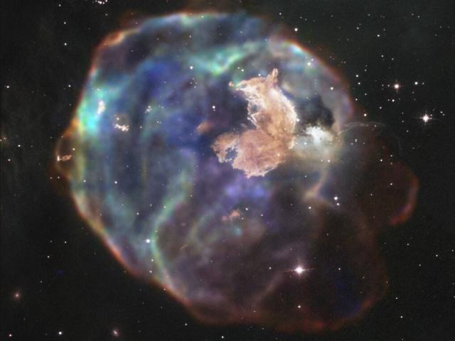 N63A: Supernova Remnant in Visible and X-ray