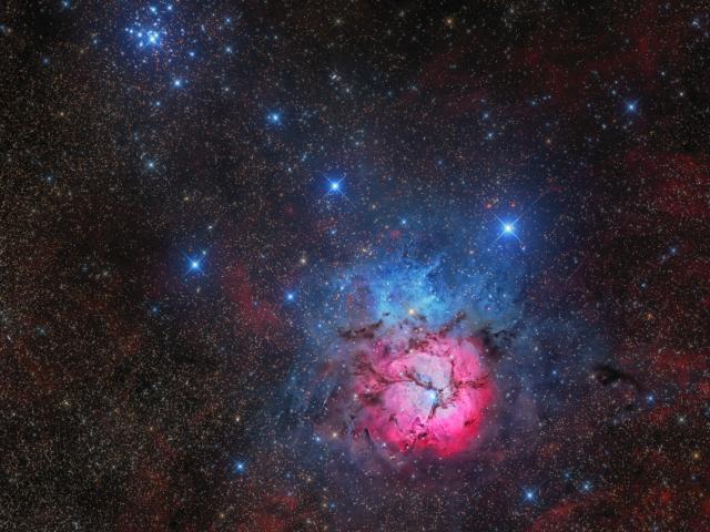 Messier 20 and 21