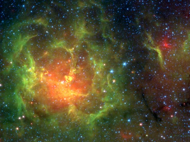 Spitzer’s Trifid