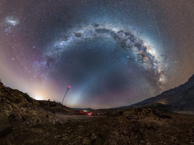 Milky Way and Zodiacal Light over Chile