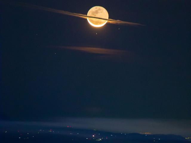 A Moon Dressed Like Saturn