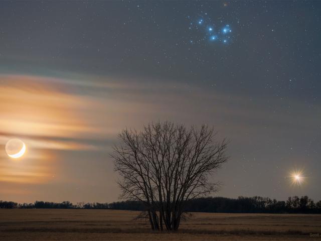 A Cosmic Triangle