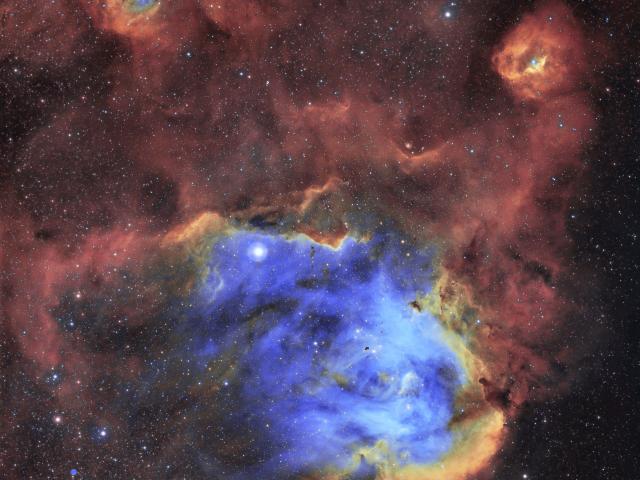 IC 2944: The Running Chicken Nebula