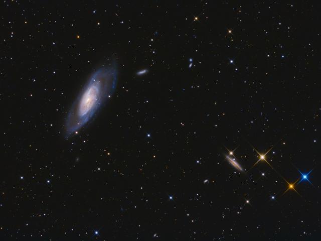 A View Toward M106