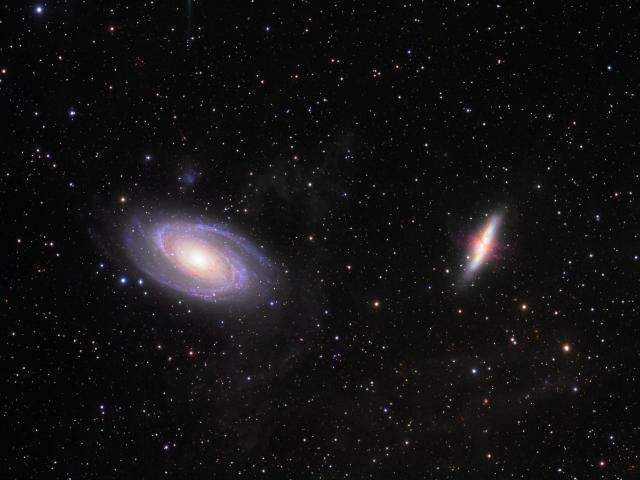 Galaxy Wars: M81 and M82