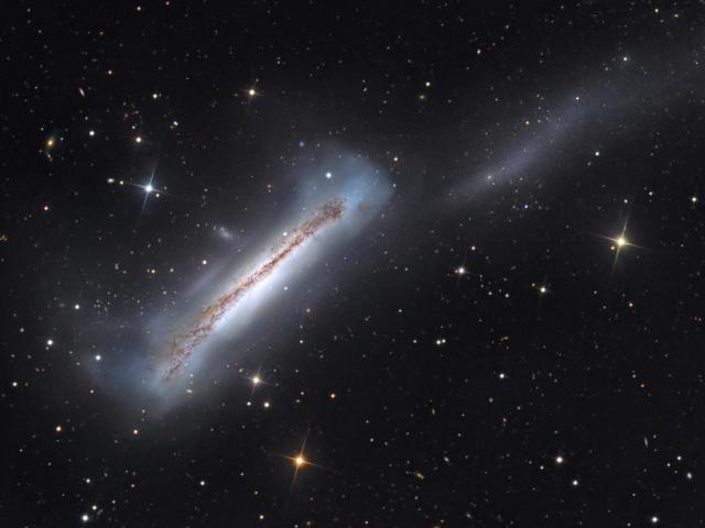 Portrait of NGC 3628