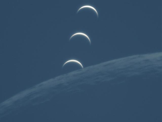 Moon Occults Venus