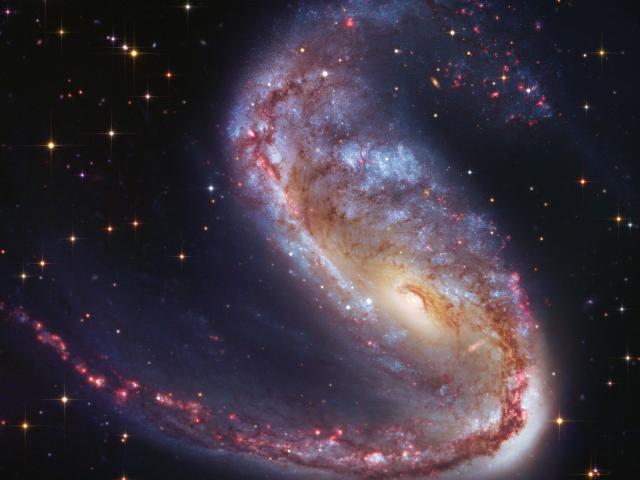 NGC 2442: Galaxy in Volans