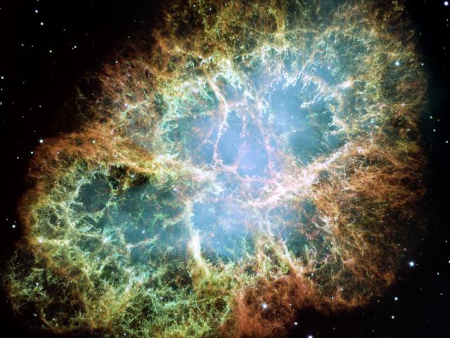 M1: The Crab Nebula from Hubble