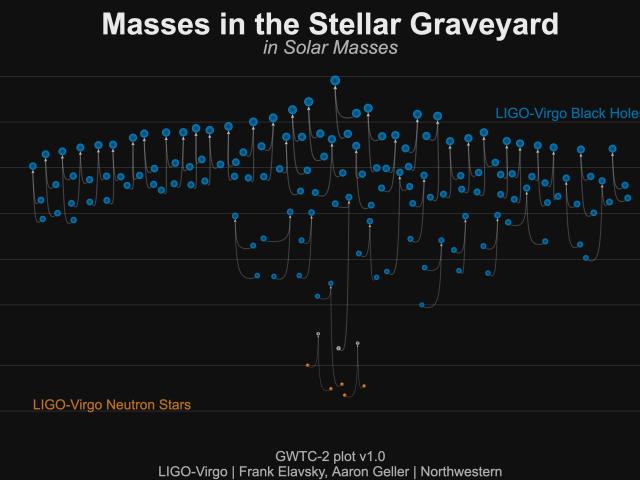 Fifty Gravitational Wave Events Illustrated