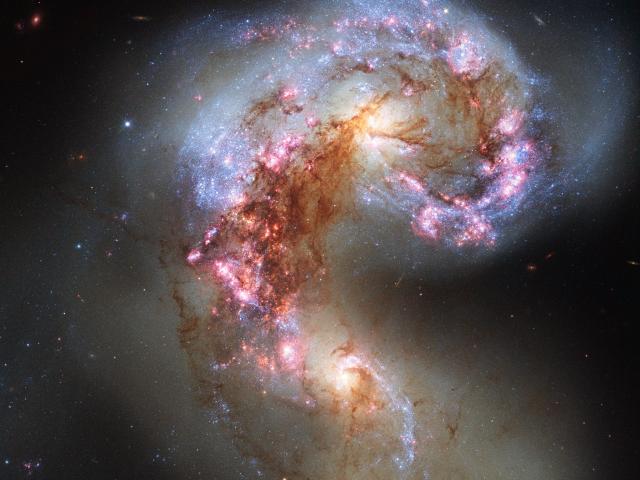 The Antennae Galaxies in Collision