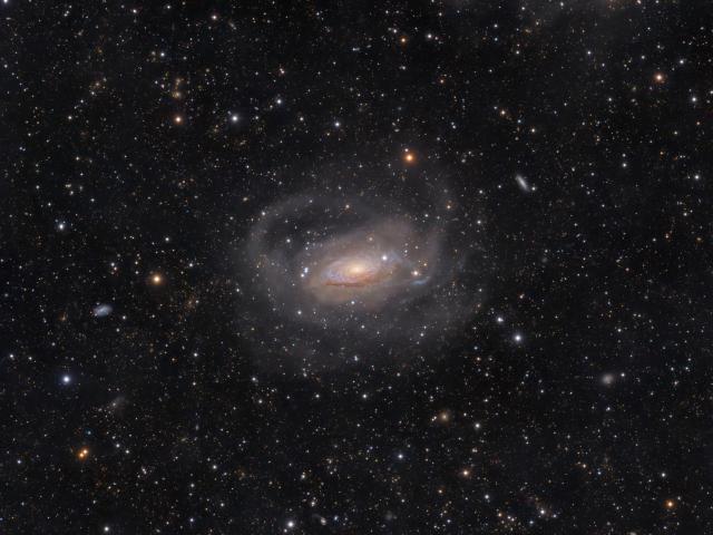 Curly Spiral Galaxy M63