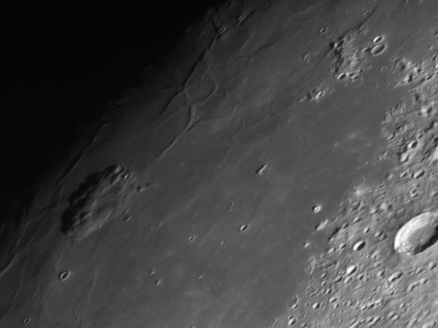 Mons Rumker in the Ocean of Storms