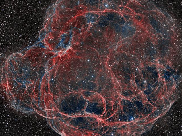 Simeis 147: Supernova Remnant