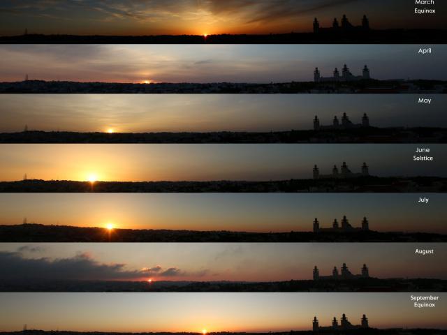 Solstice: Sunrises Around the Year