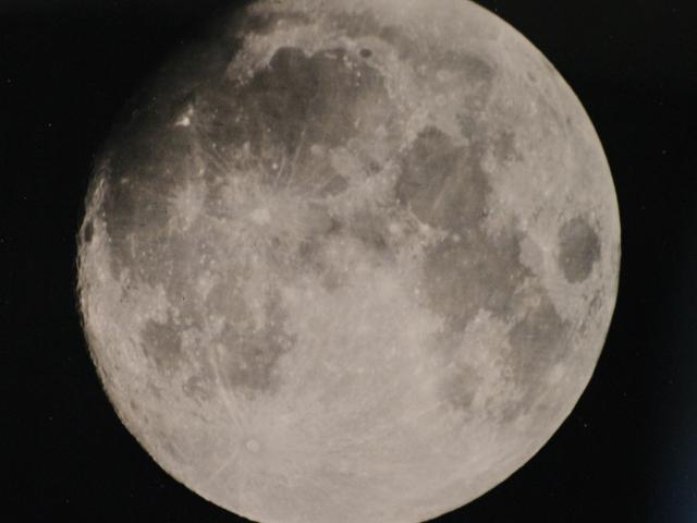 21st Century Wet Collodion Moon