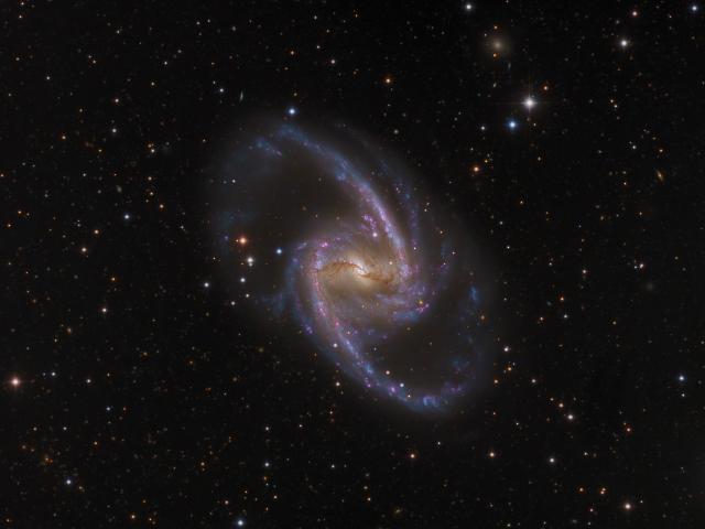 NGC 1365: Majestic Island Universe