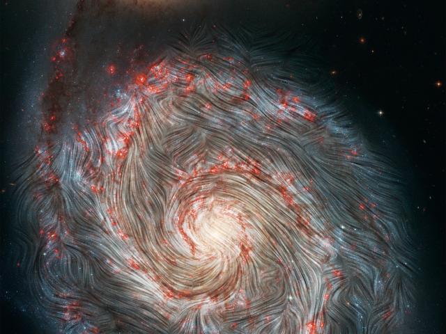 The Magnetic Field of the Whirlpool Galaxy