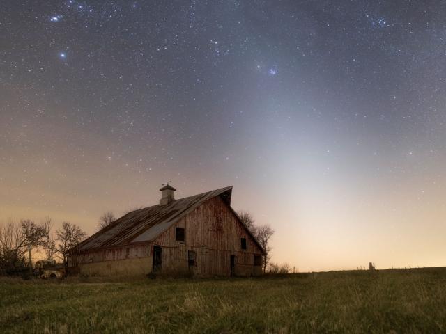 Zodiacal Light and Mars