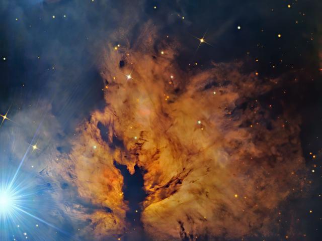 Alnitak and the Flame Nebula
