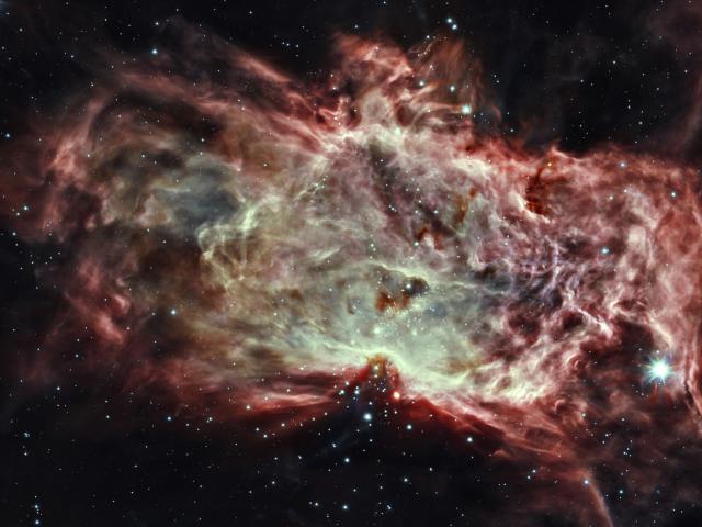 Inside the Flame Nebula