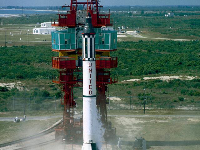 Mercury-Redstone 3 Launch