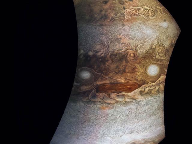 A Face in the Clouds of Jupiter from Juno