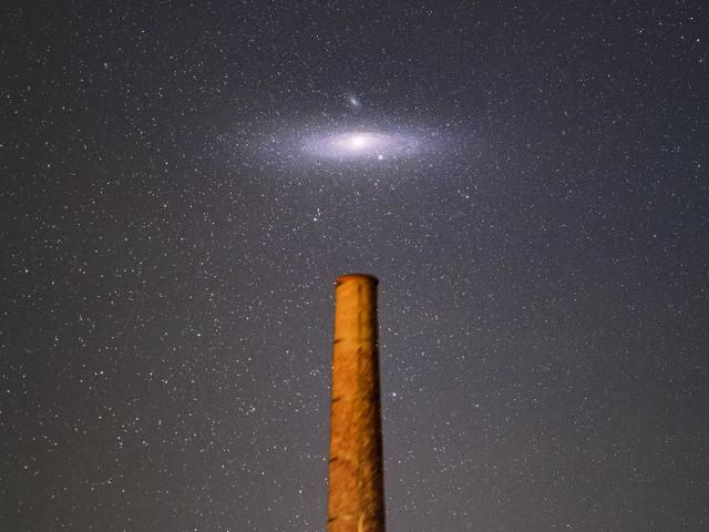 Andromeda in a Single Shot