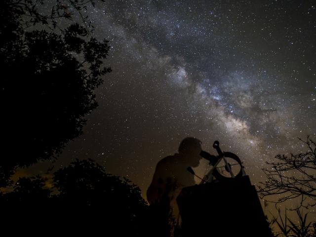 Along the Milky Way