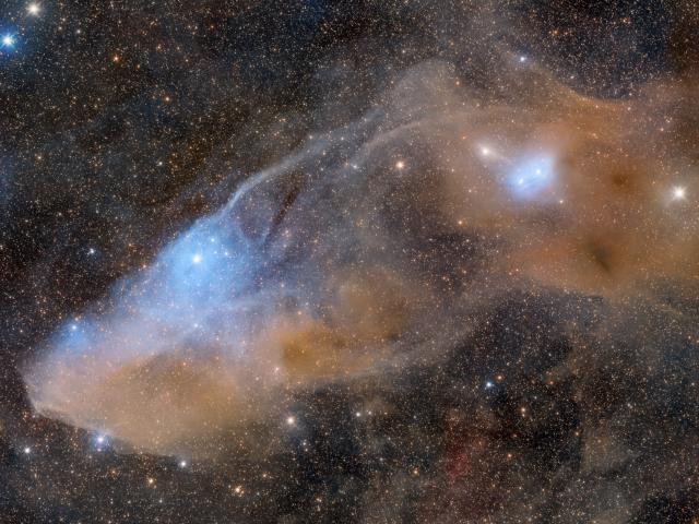 IC 4592: The Blue Horsehead Reflection Nebula
