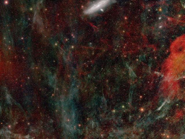 The Deep Sky Toward Andromeda