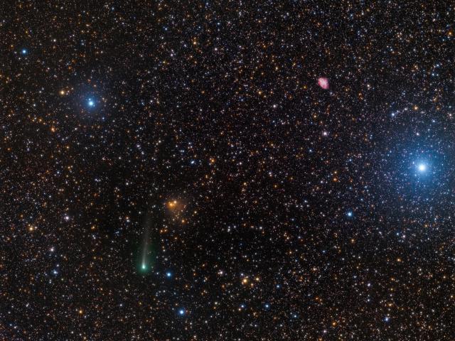 A Comet and a Crab
